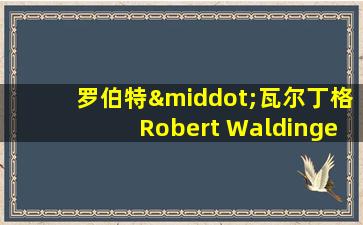 罗伯特·瓦尔丁格Robert Waldinger